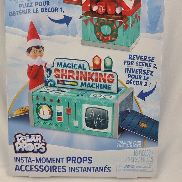 Elf on the Shelf 2-in-1 Insta-Moment Polar Props Hot Cocoa Shrinking Machine - Picture 3 of 9